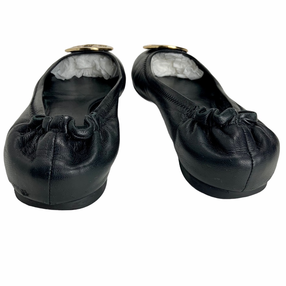 SOLD ***TORY BURCH Reva Black Flats. SZ 8.5 - Picture 8 of 15